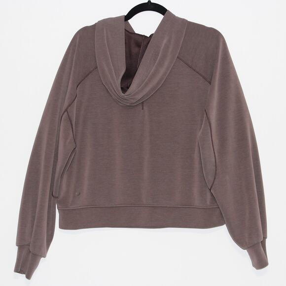 Lululemon Softstreme Hoodie in Espresso Size 12 - Picture 4 of 9